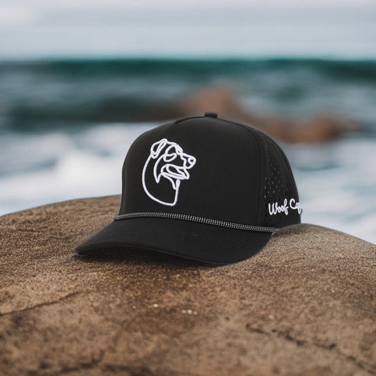 Lou II - Woof Caps' Stunning Australian Shepherd and Collie Inspired Hat