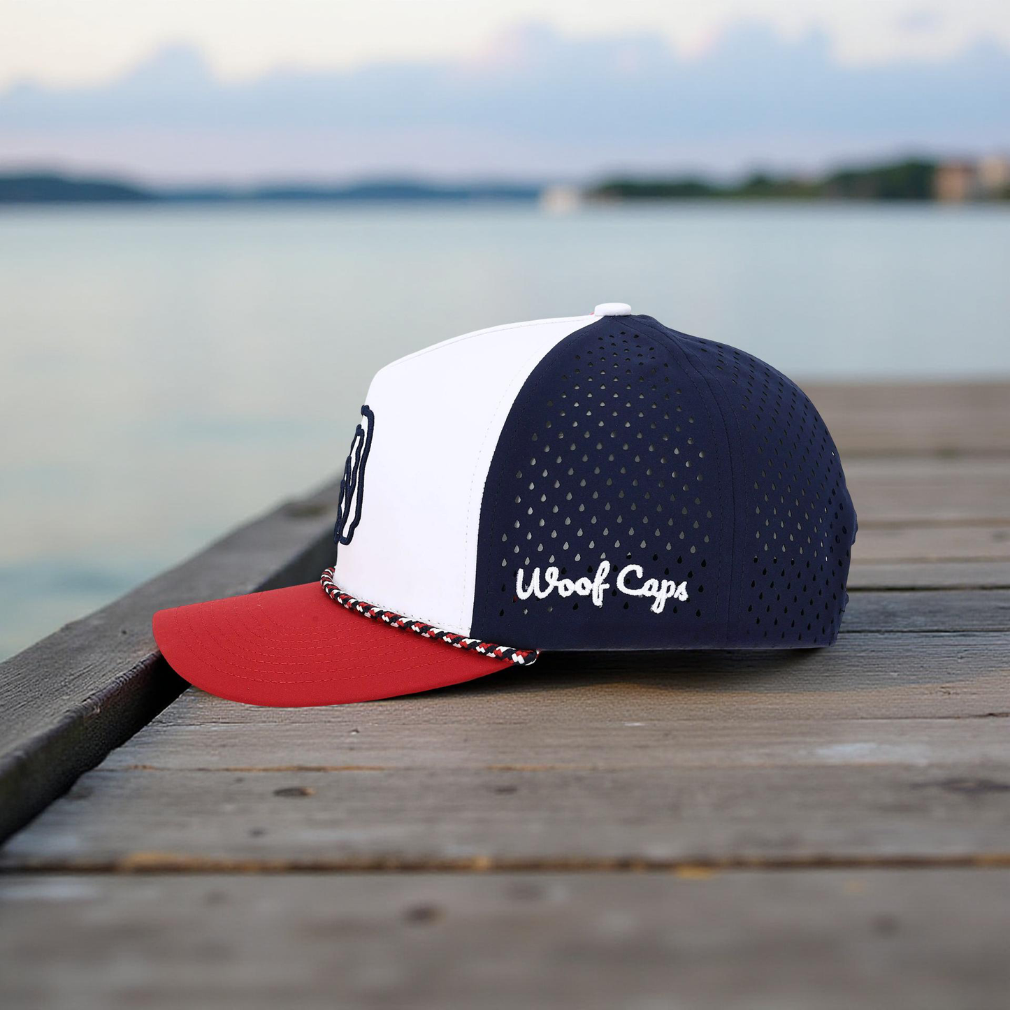 Ellie | Doodles (Red, White, Navy)