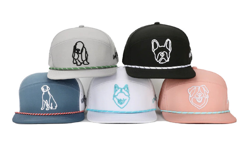 Love for Dogs with Woof Caps' Inspiring Dog-Themed Hats