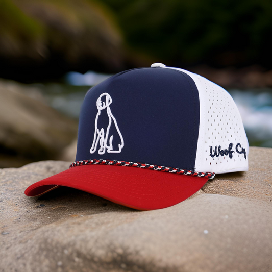 Wheeler | Red/Wht/Navy Labrador Hat