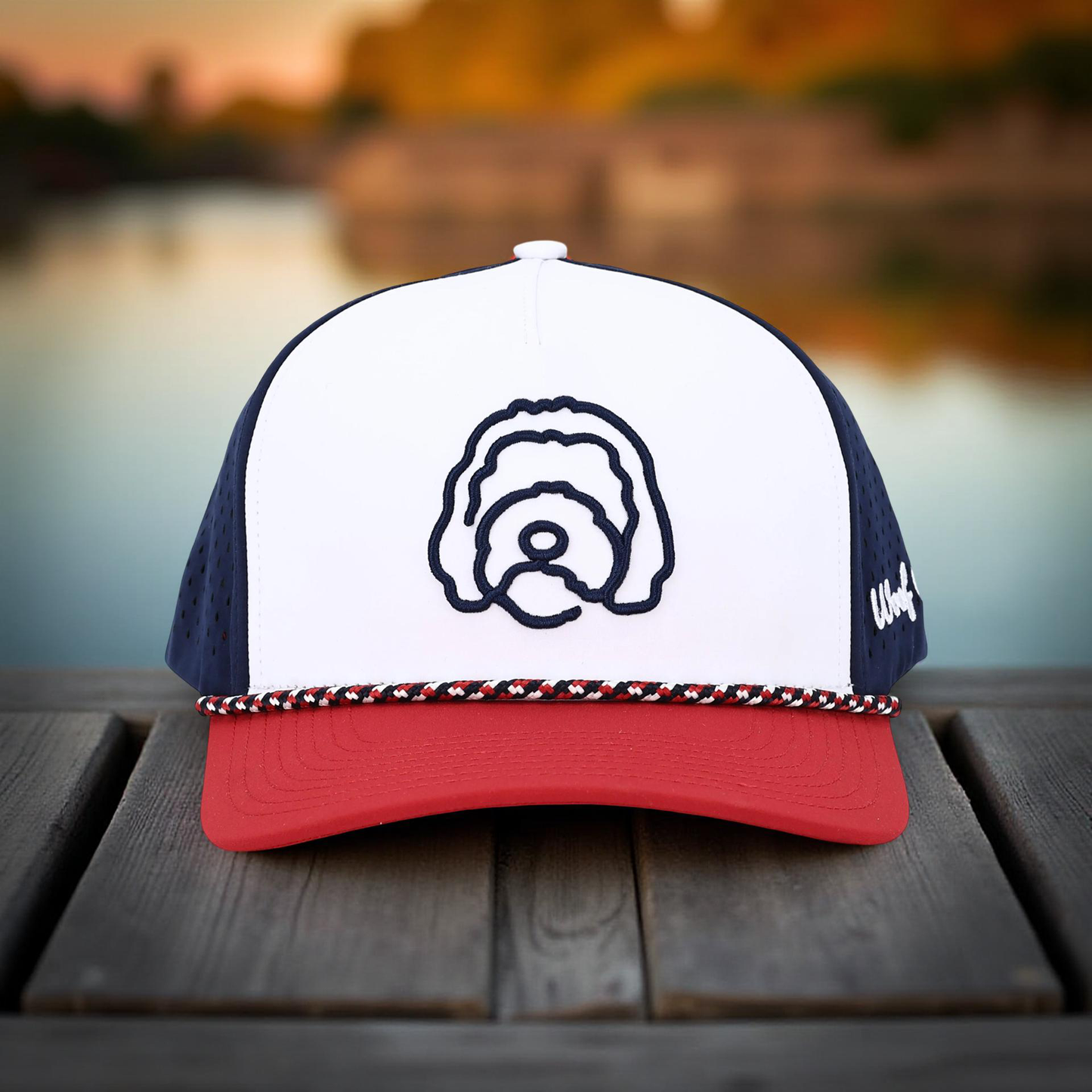 Ellie | Doodles (Red, White, Navy)