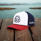 Ellie | Doodles (Red, White, Navy)