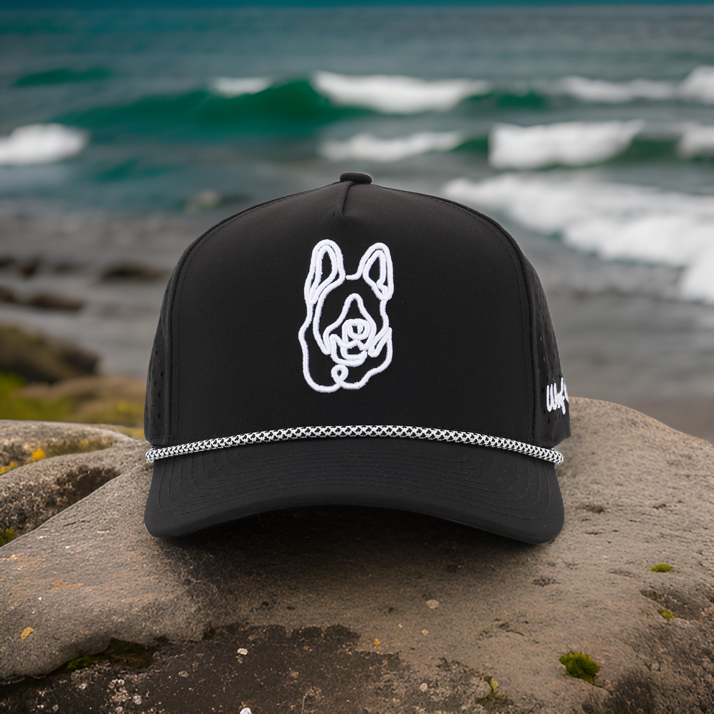 Harley | Black German Shepherd Hat