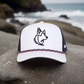 Kailee | Navy/White Husky Hat