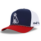 Wheeler | Red/Wht/Navy Labrador Hat