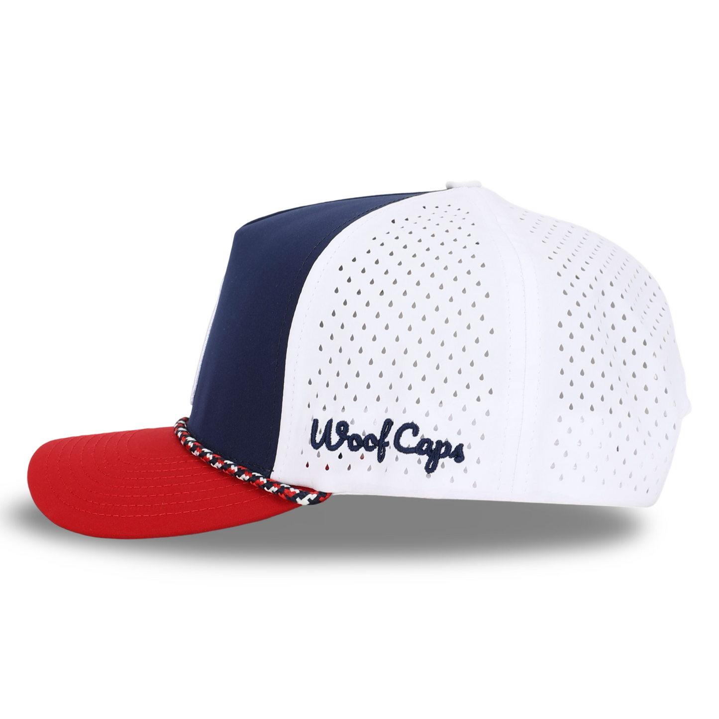 Wheeler | Red/Wht/Navy Labrador Hat