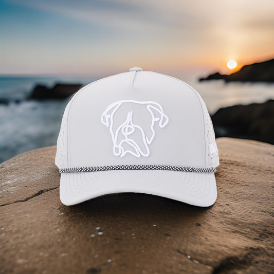 Jax | Grey Boxer Hat