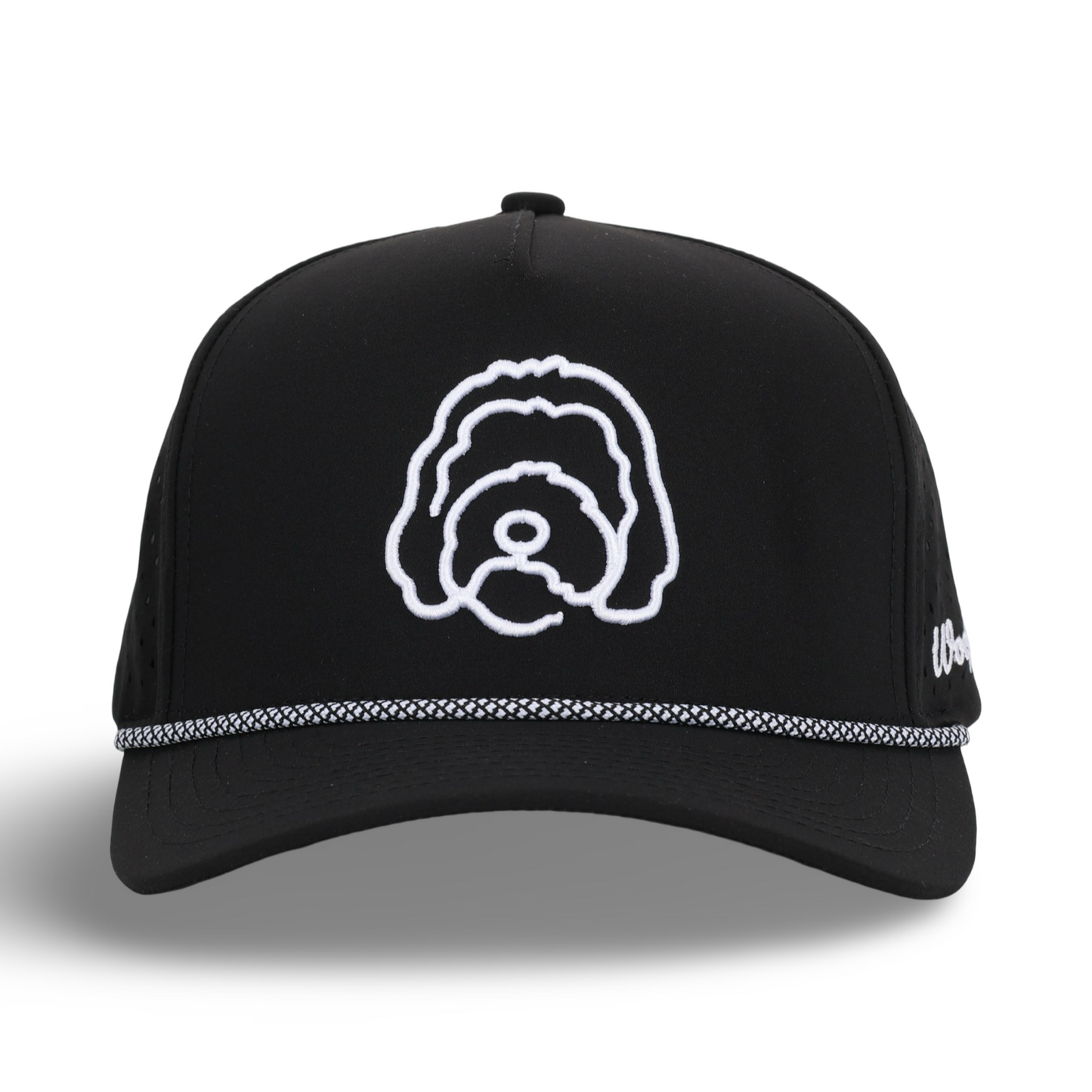 Ellie | Black Doodle Hat (Pre Order)