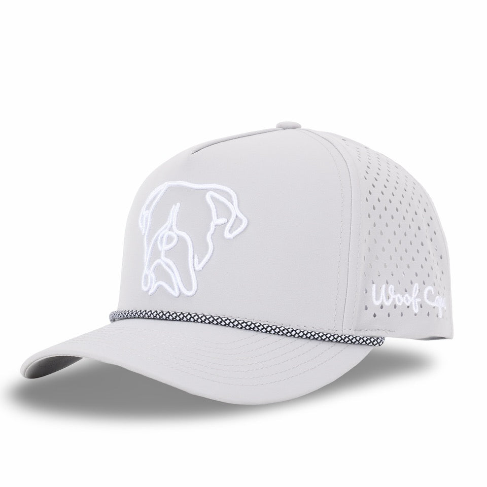 Jax | Grey Boxer Hat