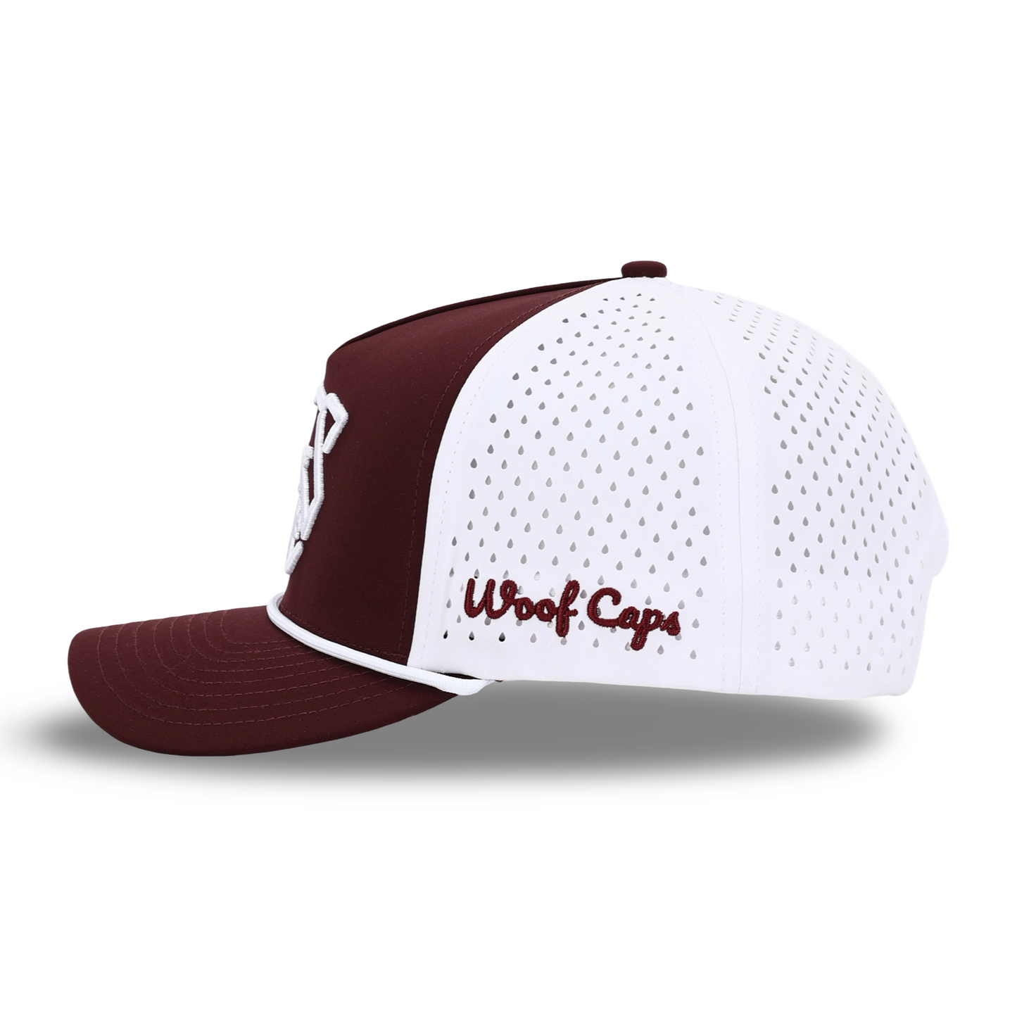 Boss | Bulldog Hat (Maroon/White)