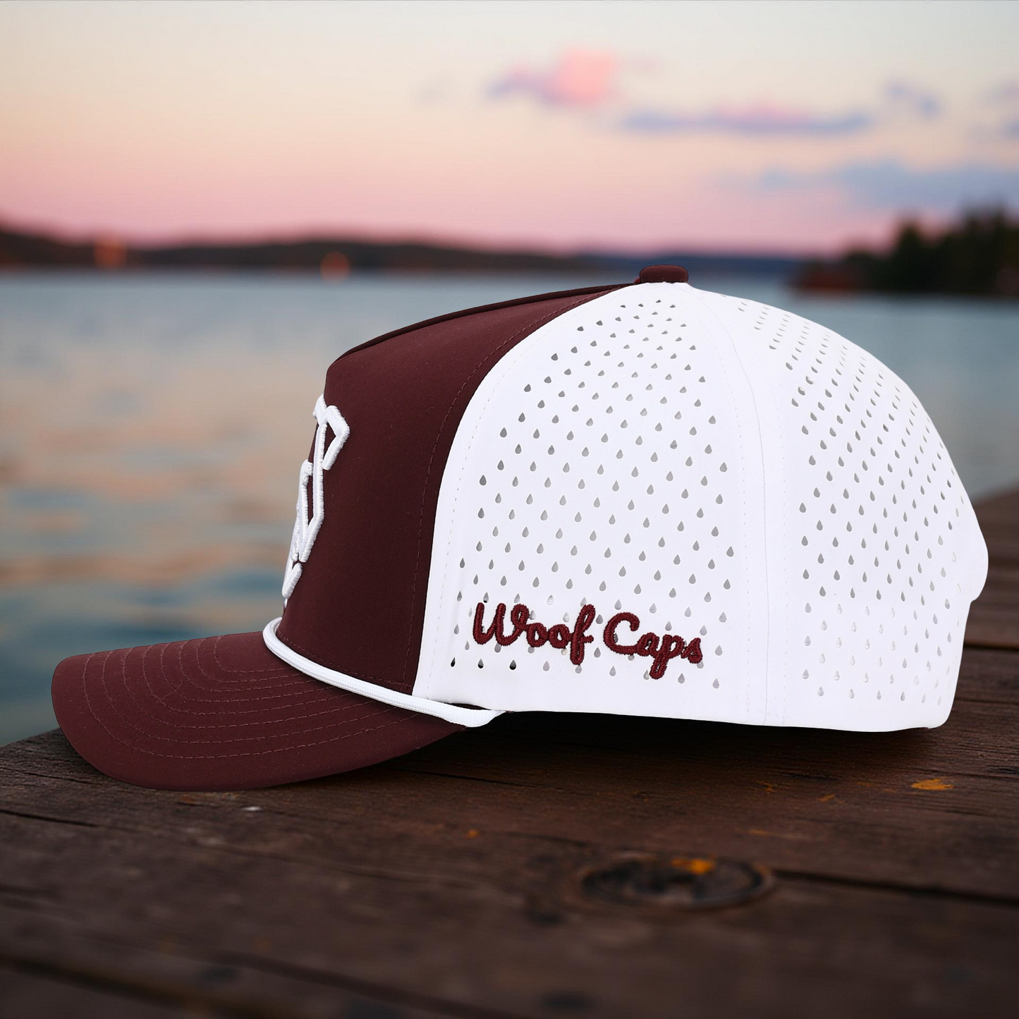 Boss | Bulldog Hat (Maroon/White)
